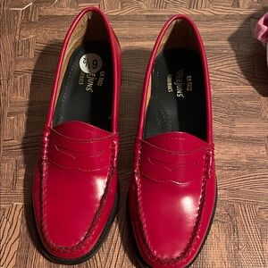 G.H. Bass & Co. Red Loafers